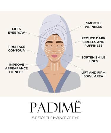 Buy Padime Rose Quartz Gua Sha Stone - Reduce Facial Tension Puffiness & Enhance Skin Care | Perfect Gift for Spa Lovers - Buy Online on GoSupps.com