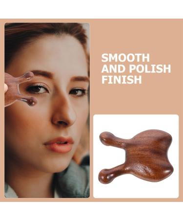 Beaupretty 2-Piece Wooden Facial & Body Massage Device - Multifunctional Acupuncture Tool for Relaxation & Wellness - Buy Online on GoSupps.com