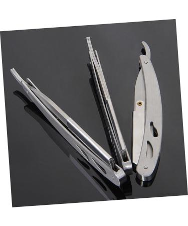 Beaupretty Stainless Steel Razor Holder | Vintage Shaver Stand & Blade Organizer | 2 PCs for Men - Buy Online on GoSupps.com