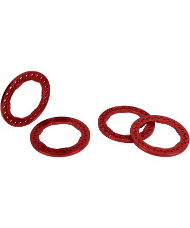 Alomejor 1.9 Aluminum Alloy Beadlock Rings - 4 Piece Red Replacement for Easy Installation & Repair - Buy Online on GoSupps.com