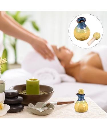 FRCOLOR 1 Set Aromatherapy Bottle Mini Containers Ceramic Aroma Diffuser Vintage Perfume Jar Dispenser Bottle Fragrance Liquid Bottle Mini Vinegar Cosmetic Ceramics Essential Oil - Buy Online on GoSupps.com