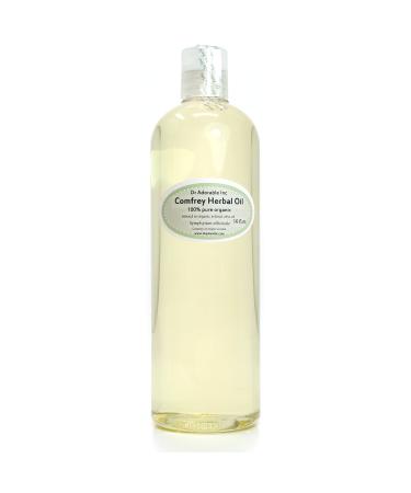 Dr Adorable - 16 oz - Comfrey Herbal Oil - Infused 100% Pure Natural Organic