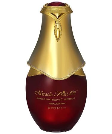 Miracle Fruit Seed Hair Oil for Damaged Hair   50ml Hair Care Treatment for All Hair Types   Ultra Shiny and Strong Hair Oil for Dry Damaged Hair and Growth   Prevents Breakage and Hair Loss