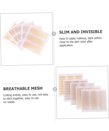 Housoutil 50 Sheet Lace Double Eyelid Sticker Eye Lid Tape for Hooded Eyes Invisible Eyelid Tape Mesh Supplies - Buy Online on GoSupps.com