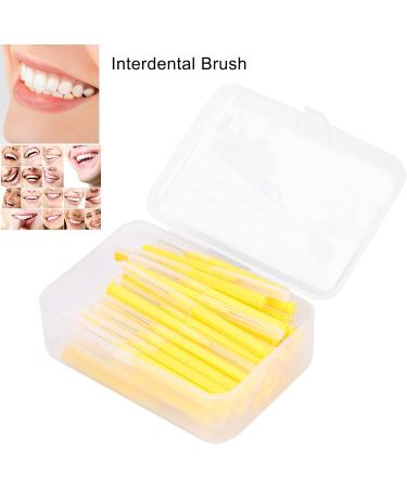 60pcs Orthodontic Interdental Brush - Gentle & Efficient Tooth Cleaning Tool | Premium Teeth Cleaner & Toothpick - Buy Online on GoSupps.com