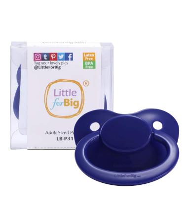 LittleForBig Pacifier BigShield in Dark Blue - Gen-1 Design - Buy Online on GoSupps.com