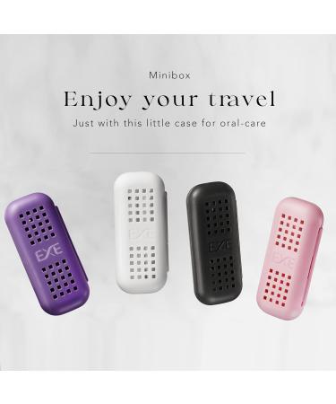 Travel Toothbrush with Case & Replaceable Heads | Xtr Space Travel Essentials for Camping & Business Travel - White - Buy Online on GoSupps.com