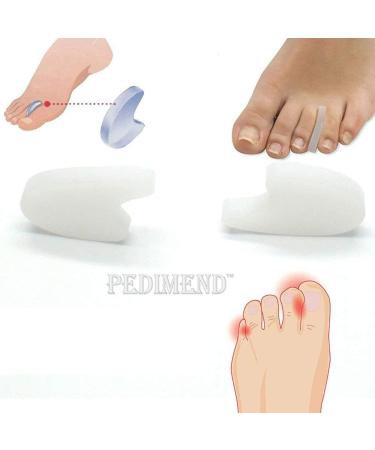 PEDIMEND (3 in 1 Pack) Silicone Gel Toe Separators | Simple Toe Separator | One Loop Toe Separator | Two Loop Toe Separator | Gel Spacer for Bunions Ballet Toes | Unisex | Foot Care | (3PAIR - 6PCS) - Buy Online on GoSupps.com