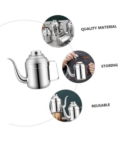 ABOOFAN Oil Can Seasoning Bottle Stainless Steel Oil Pot Kitchen Supplies Oil Dispenser Oive Home Oil Bottle Storage Container Japanese-style Condiment Bottles Kitchen Pot Castor 13X6X6CM As Shown - Buy Online on GoSupps.com