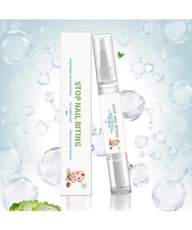 Toddler Nail Biting Polish - Stop Nail Biting Liquid - 5 ml - Emp che les doigts de sucer les doigts - Pour l' cole et la maison - Buy Online on GoSupps.com