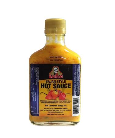 Baron Bajan Hot Sauce 6 x 200ml