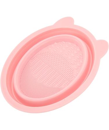 Scrubber Cleaning Brush Soft Silicone 5 Pieces Heat Resistant Makeup Cleaning Brush Cleaning Brush for Brushes Powder Sponges - Buy Online on GoSupps.com