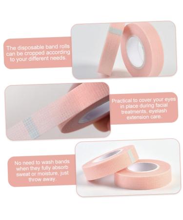 Ipetboom Adhesive Fabric Lash Tape - 7 Rolls Non-Woven Eyelash Extension Tapes 5.1x1.2cm Pink | International Shipping Available - Buy Online on GoSupps.com
