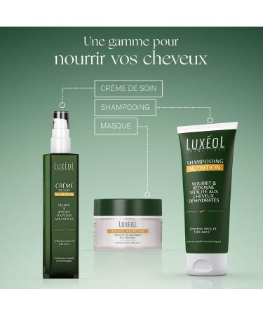 LUX OL - Nourishing Hair Shampoo - Softens Hair - Softness Vitality & Nutrition - Dry & Very Dry Hair Care - Made in France - 200ml - Buy Online on GoSupps.com