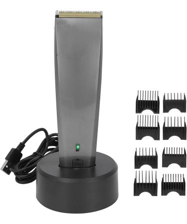 Electric Hair Clippers Hair Grooming Clipper Comfortable Grip Low Noise Strong Power for Home Use for Barber Shop for Men (Knight Silver) - Buy Online on GoSupps.com