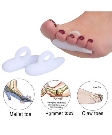 Footsihome 12-Piece Hammer Toe Cushions - Gel Pads for Relief from Curved Claw Hammer Toes & Comfort - Buy Online on GoSupps.com