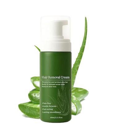 Cr me D pilatoire Pour Le Visage | 60ml Cr me D pilatoire Naturelle Pour Hommes | Produits De Soin Pour Zones Intimes | Utilisation La Maison Douche Salle De Bain Rasage Quotidien Voyage Pour