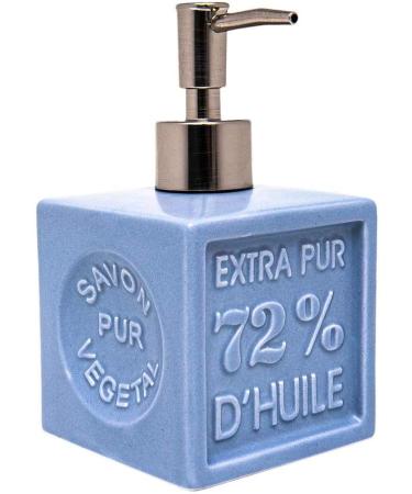 Maison Du Savon The Marseille liquid soap for assels with blue ceramic supper compliance packaging 1 liters and dispensing 300 ml - Buy Online on GoSupps.com