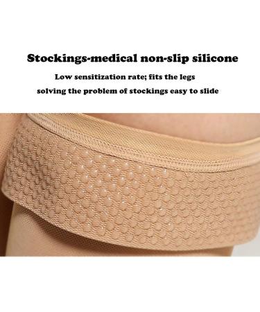 ACIYD 20-30 mmHg Compression Socks for Varicose Veins - Medical Elastic Stockings for Pregnancy & Travel (Skin XXXL) - Buy Online on GoSupps.com