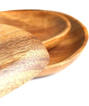 Breakfast Tray Wooden Tableware Display Plate Solid Wood Food Plate Kitchenware (Color : 3) - Buy Online on GoSupps.com