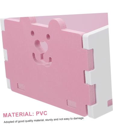 BESPORTBLE 1pc Hamster Toilet Guinea Pig Toilet Small Animal Bathtub Hamster Litter Toilet Pet Toilet Pink PVC 15x10cm Pink - Buy Online on GoSupps.com