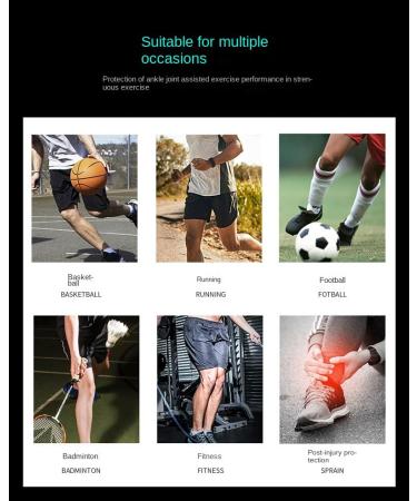 New Ankle Sports Brace for Sprains Plantar Fasciitis & Achilles Tendonitis Relief - Unisex Ideal for Running & Fitness - Buy Online on GoSupps.com