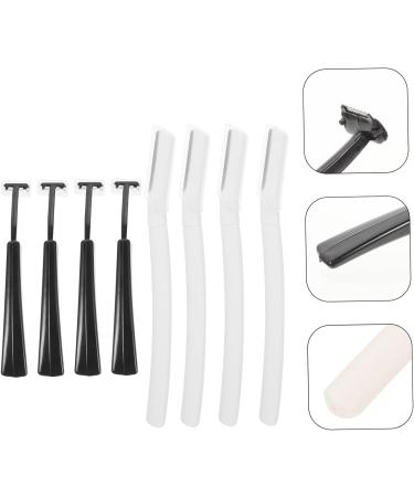 FRCOLOR 8 Sets Portable Eyebrow Trimmer & Dermaplaning Tool - Stainless Steel Razor for Men - Face & Body Grooming - Buy Online on GoSupps.com