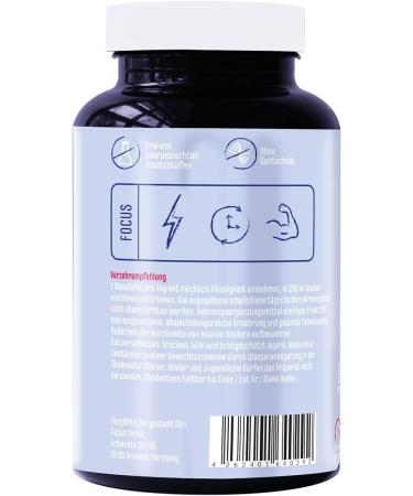 Nutori Creatine Monohydrate Capsules - 300 High-Dose Vegan Caps | 2100mg Per Serving | Boost Performance - Made in Germany - Buy Online on GoSupps.com