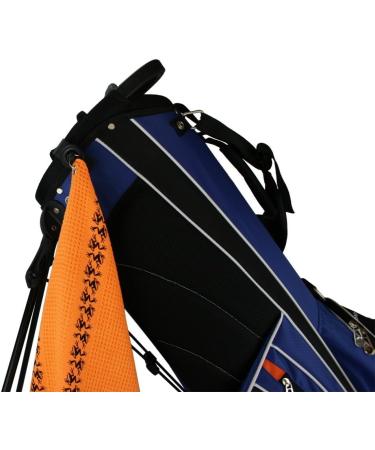 Frogger Golf Microfiber Waffle TRAX Towel with Bag Latch-It - Orange/Black - Buy Online on GoSupps.com
