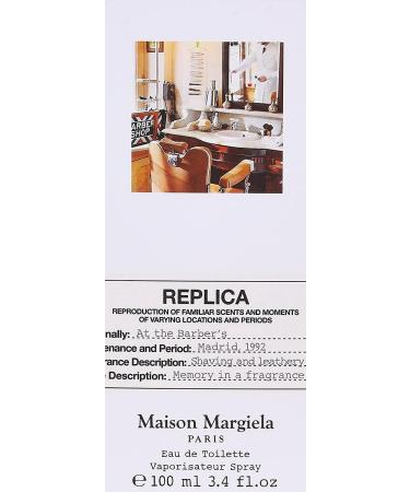 Maison Margiela Replica "At The Barber's" EDT 3.4 Ounce - Buy Online on GoSupps.com
