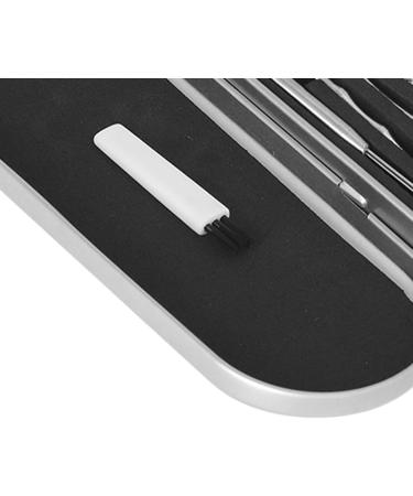Stainless Steel Ear Wax Cleaner Kit | Comfortable Handle | Travel & Home Use | Silver - Buy Online on GoSupps.com