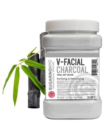 Sugaring NYC Vajacial Jelly Mask - Bamboo Charcoal Peel-Off for Bikini & Underarms - 23oz Professional Size - Buy Online on GoSupps.com