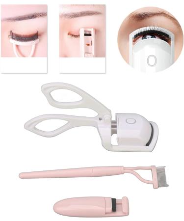 Qukaim Rechargeable Eyelash Curler Heated Eyelash Curler Set Electric USB Rechargeable Handheld Curler with Comb - Buy Online on GoSupps.com