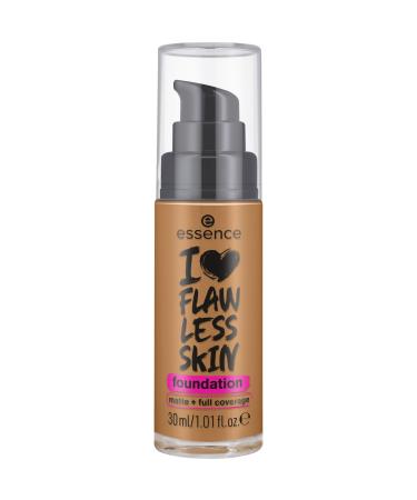 essence Essence I LOVE FLAWLESS Skin Foundation #130 - Long Lasting Mattifying Sheer Foundation - Instant Matte Result Vegan Oil-Free UVA & UVB Filter+SPF 20 Fragrance Free 1