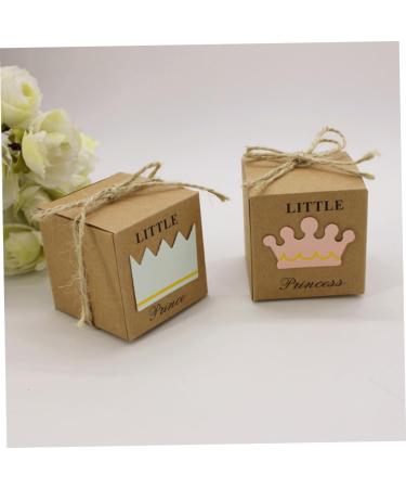 Abaodam 50pcs Gift Boxes Party Favor Boxes Candy Box Baby Wedding - Buy Online on GoSupps.com