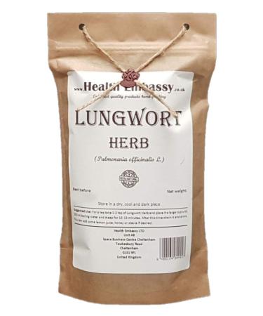 Health Embassy Herbe de Pulmonaire Tisane | Pulmonaria Officinalis L | Lungwort Herb (50g)