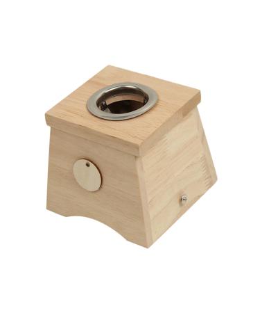 Amagogo box mugwort box stable home decoration moxibustion box scooter stick holder for hotel office bedroom living room 11x11x10cm