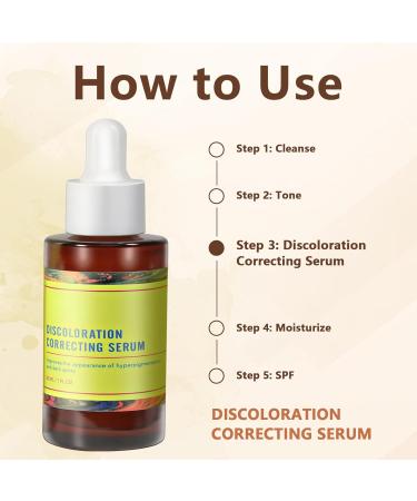 Dark Spot Remover Serum for Face & Body | Age Spot Sun Spot Freckles Brown Spot Corrector for Men & Women - 30ml - Buy Online on GoSupps.com