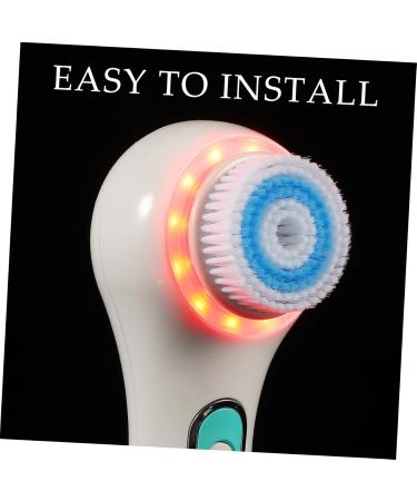 Beaupretty 1 Set Facial Cleansing Brush Silicone face Scrubber face deep Cleansing Portable Facial Cleaners Pore Cleaner Tool face wash Brush face Washing Brush Electric Miss face Brush abs - Buy Online on GoSupps.com