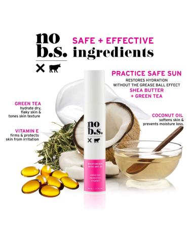 No B.S. Protect & Quench Duo | Daily Face Moisturizer SPF 20 & Hyaluronic Cream Set for All Skin Types - 1.7 FL Oz & 2 FL Oz - Buy Online on GoSupps.com