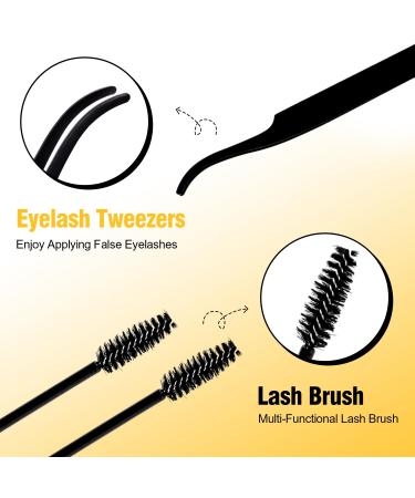 KOLYBEL Manga Lash Clusters Kit | Natural Look Anime Eyelash Extensions | DIY Wispy Fairy Lashes 8-18mm | International Shipping Available - Buy Online on GoSupps.com