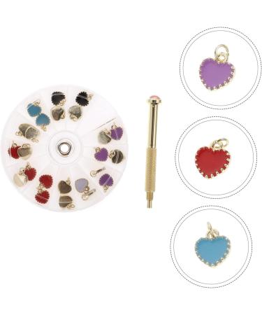 Healeved 2 Sets Nail Pendant Nail Art Jewelry Dangle Nail Dangle Decor Resin Tools Crystal Nail Sticker Nail Piercing Tool Nail Jewelry False Nails Diamond Applique Nail Tool Alloy Tool Kit - Buy Online on GoSupps.com