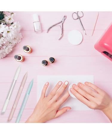 3-Piece Glass Cuticle Pusher & Remover Set with Nail File - Manicure/Pedicure Tools for Nails/Cuticles (Pink/Blue/Transparent) - Buy Online on GoSupps.com