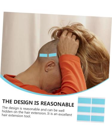 minkissy 6 Seamless Hair Extension Tape Extension Tape patch extension belt double sided tape tabs seamless tape film double sided Hair piece supplies replace wig hair - Buy Online on GoSupps.com