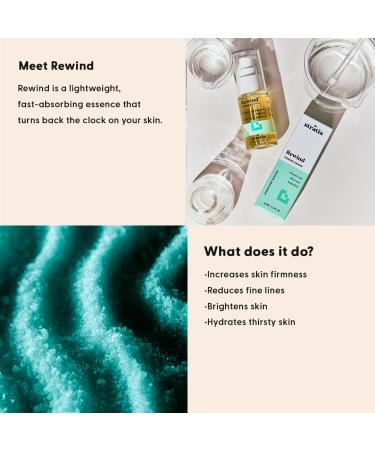 Stratia Rewind Serum | Firming & Hydrating | Reduce Hyperpigmentation with DMAE Niacinamide & Hyaluronic Acid | 1.3 Fl Oz - Buy Internationally - Buy Online on GoSupps.com