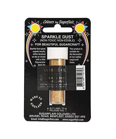 Sugarflair Non-Edible Sparkle Dust Ultimate Gold 2 g