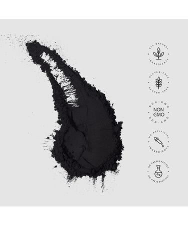 KIKI Health Activated Charcoal Powder 70g - Coconut Shell Teeth Whitening & Detox Supplement - Vegan & Gluten Free - Buy Online on GoSupps.com