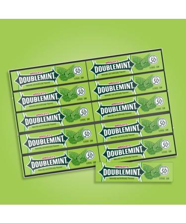 Wrigley's Doublemint Peppermint Chewing Gum Bulk Pack 20x5 Stick - 13.5g Boxed Treatz DOUBLEMINT Peppermint 20x5 stick - Buy Online on GoSupps.com