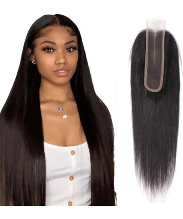 2x6 Closure Human Hair Brazilian Human Hair Straight Lace Closure 100% Unprocessed Human Hair 2x6 Lace Closure Natural Black Color Wet and Wavy Hair Closure Natural Color 18 Inch 18 Inch 2X6 Straight - Buy Online on GoSupps.com