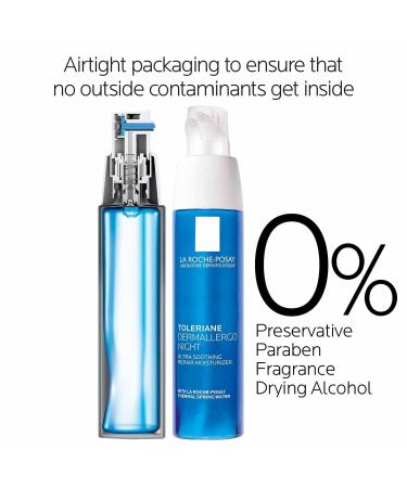 Ultra Soothing Night Cream for Very Sensitive Skin - Hydrating & Repairing 1.35 Fl. Oz | Buy Internationally - Buy Online on GoSupps.com